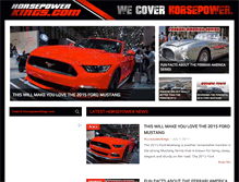 Tablet Screenshot of horsepowerkings.com